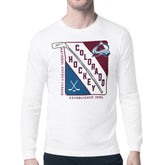 Colorado Avalanche Starter Shield Long Sleeve Graphic T-Shirt