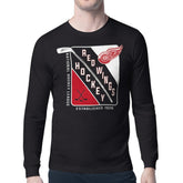 Detroit Red Wings Starter Shield Long Sleeve Graphic T-Shirt