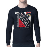Florida Panthers Starter Shield Long Sleeve Graphic T-Shirt