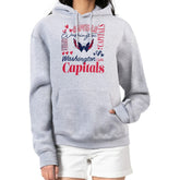 Washington Capitals G-III 4Her by Carl Banks Women's Collage Team Graphic Fleece Pullover Hoodie