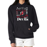 New Jersey Devils G-III 4Her by Carl Banks Women's Collage Team Graphic Tri-Blend Fleece Pullover Hoodie