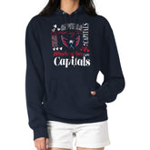 Washington Capitals G-III 4Her by Carl Banks Women's Collage Team Graphic Tri-Blend Fleece Pullover Hoodie