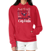 Washington Capitals G-III 4Her by Carl Banks Women's Collage Team Graphic Tri-Blend Fleece Pullover Hoodie