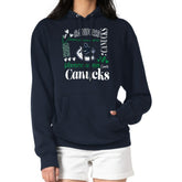 Vancouver Canucks G-III 4Her by Carl Banks Women's Collage Team Graphic Tri-Blend Fleece Pullover Hoodie