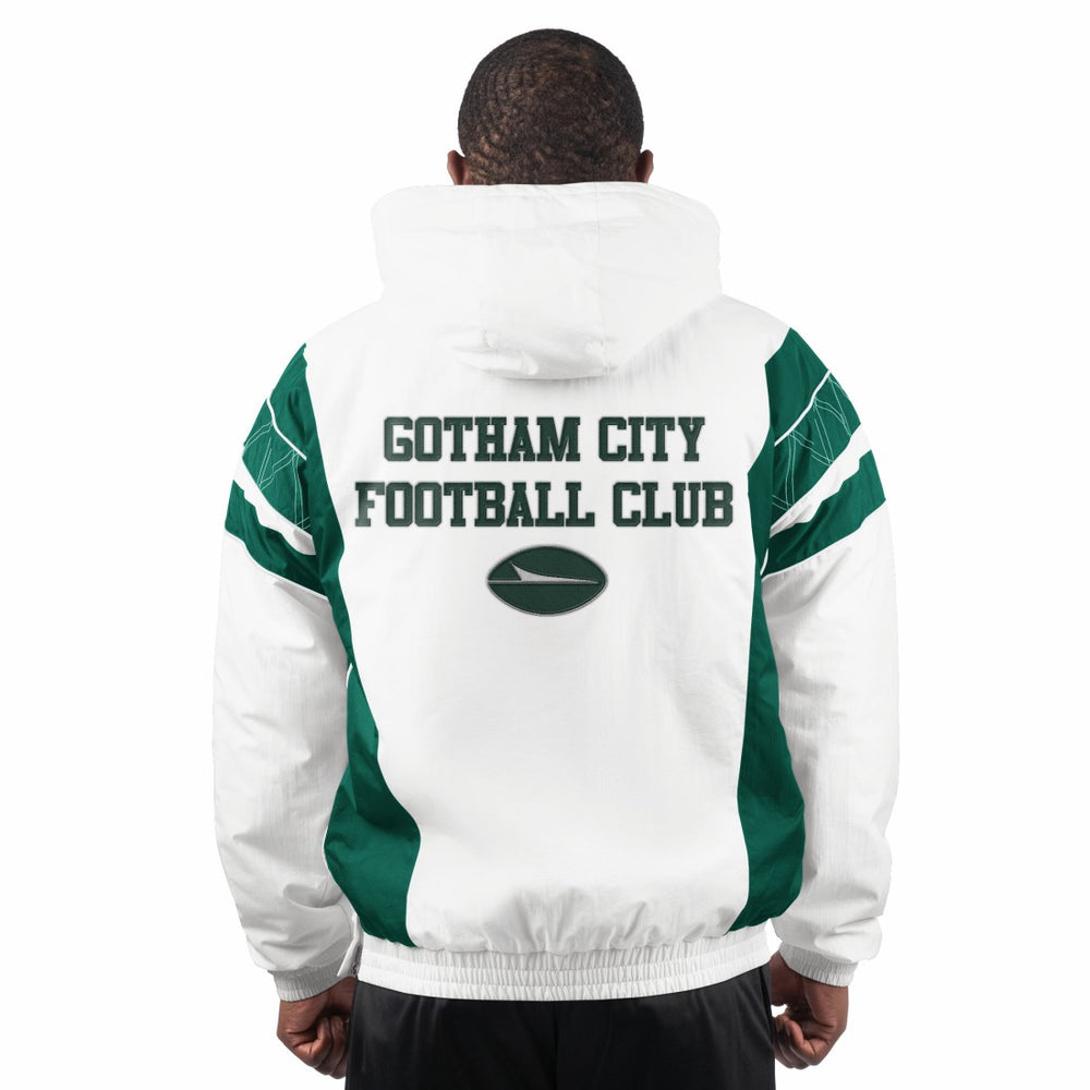 NFL New York Jets Starter Gotham City Half-Zip Hoodie Jacket