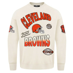 NFL Cleveland Browns Pro Standard Turn It Up Pullover Sweatshirt
