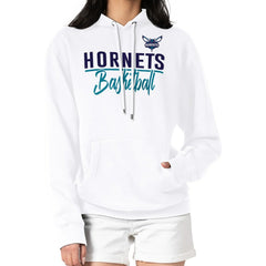 Charlotte Hornets G-III 4Her by Carl Banks Women's Graphics Fleece Pullover Hoodie - White cheap