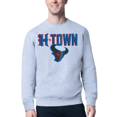 NFL Houston Texans Starter H-Town Graphic Fleece Pullover Sweatshirt