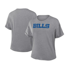 NFL Buffalo Bills Women's Swing Pass Tri-Blend Boxy T-Shirt