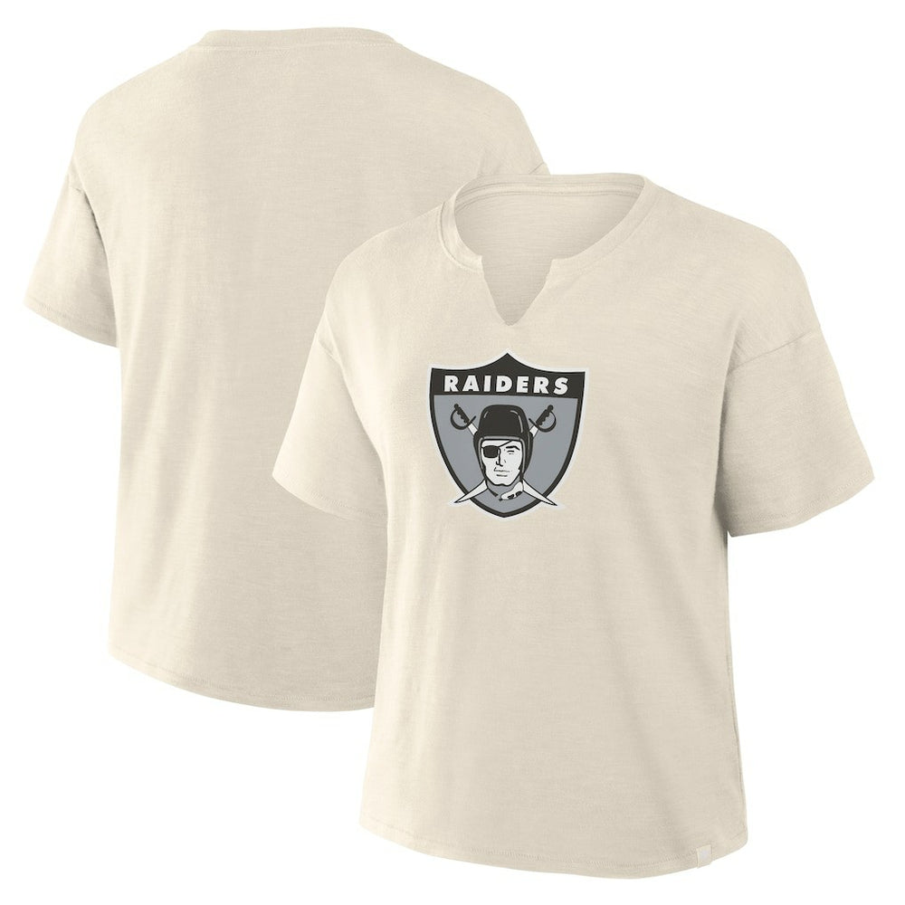 NFL Las Vegas Raiders Women's Trick Play Slub Boxy T-Shirt