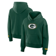 NFL Green Bay Packers Women's Legacy Fleece Pullover Hoodie