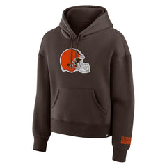 NFL Cleveland Browns Women's Legacy Fleece Pullover Hoodie