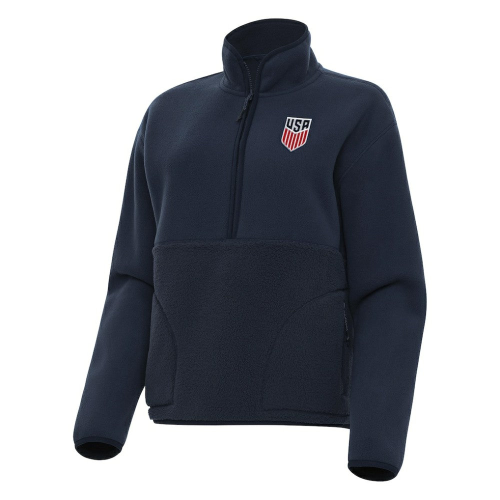 USMNT Antigua Women's Figure Quarter-Zip Jacket / Soccer For sale