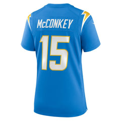 NFL Los Angeles Chargers Ladd McConkey Women's Game Jersey