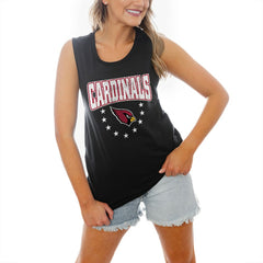 NFL Arizona Cardinals Gameday Couture Women's Baby You're A Star Racerback Scoop Neck Tapered Tank Top