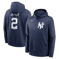 Derek Jeter New York Yankees Player Name & Number Club Pullover Hoodie - Navy | Nike