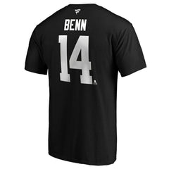 Jamie Benn Dallas Stars Fanatics Authentic Stack Name & Number T-Shirt