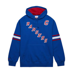 Mark Messier New York Rangers Mitchell & Ness Name & Number Premium Pullover Hoodie