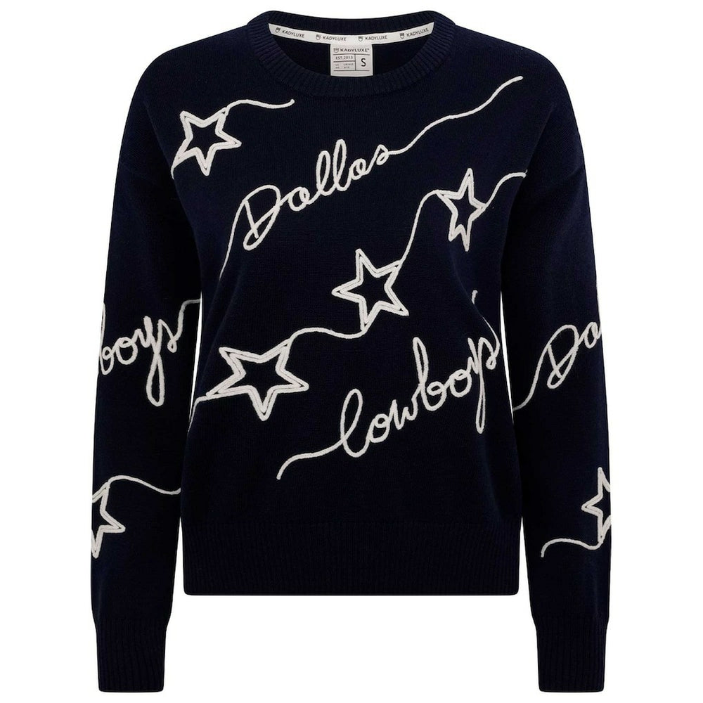 NFL Dallas Cowboys Women's Love Letter Pullover Sweater