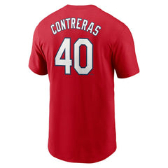 Willson Contreras St. Louis Cardinals 2024 City Connect Fuse Name & Number T-Shirt - Red | Nike