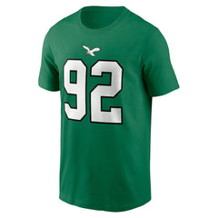 NFL Philadelphia Eagles Reggie White Retired Player Name & Number T-Shirt