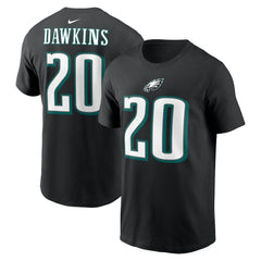 NFL Philadelphia Eagles Brian Dawkins Retired Player Name & Number T-Shirt