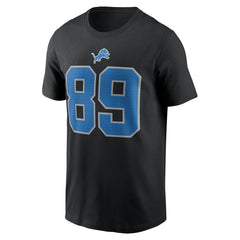 NFL Detroit Lions Dan Campbell Retired Player Name & Number T-Shirt