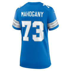 NFL Detroit Lions Christian Mahogany Women's Team Game Jersey