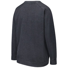 NFL Baltimore Ravens Profile Women's Plus Size Acid Wash Raglan Sweatshirt
