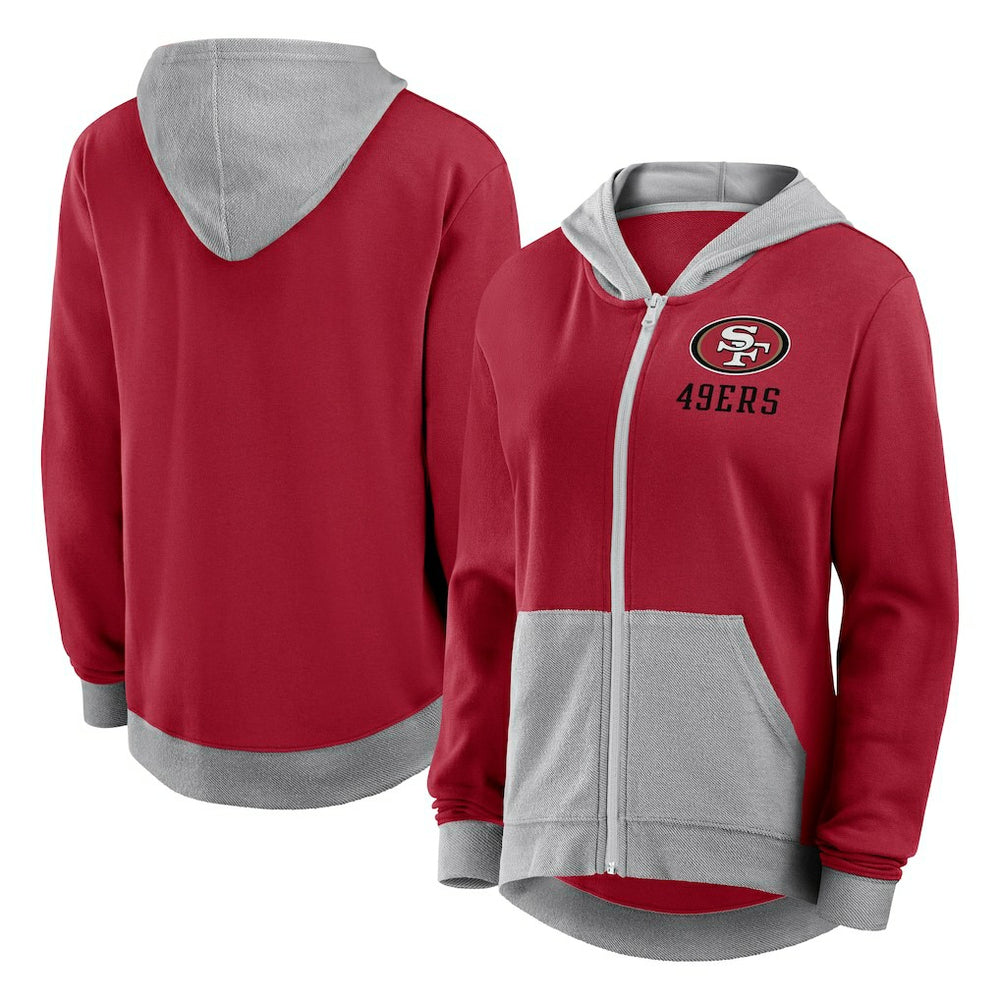 NFL San Francisco 49ers Women's Hit It Full-Zip Hoodie