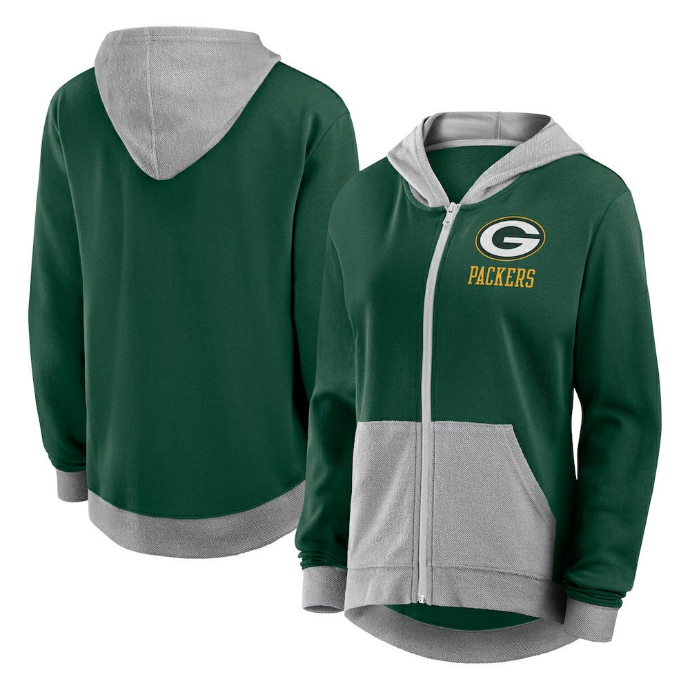 NFL Green Bay Packers Women's Hit It Full-Zip Hoodie