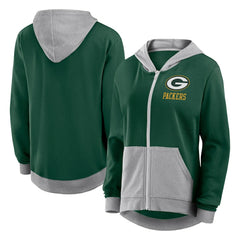 NFL Green Bay Packers Women's Hit It Full-Zip Hoodie