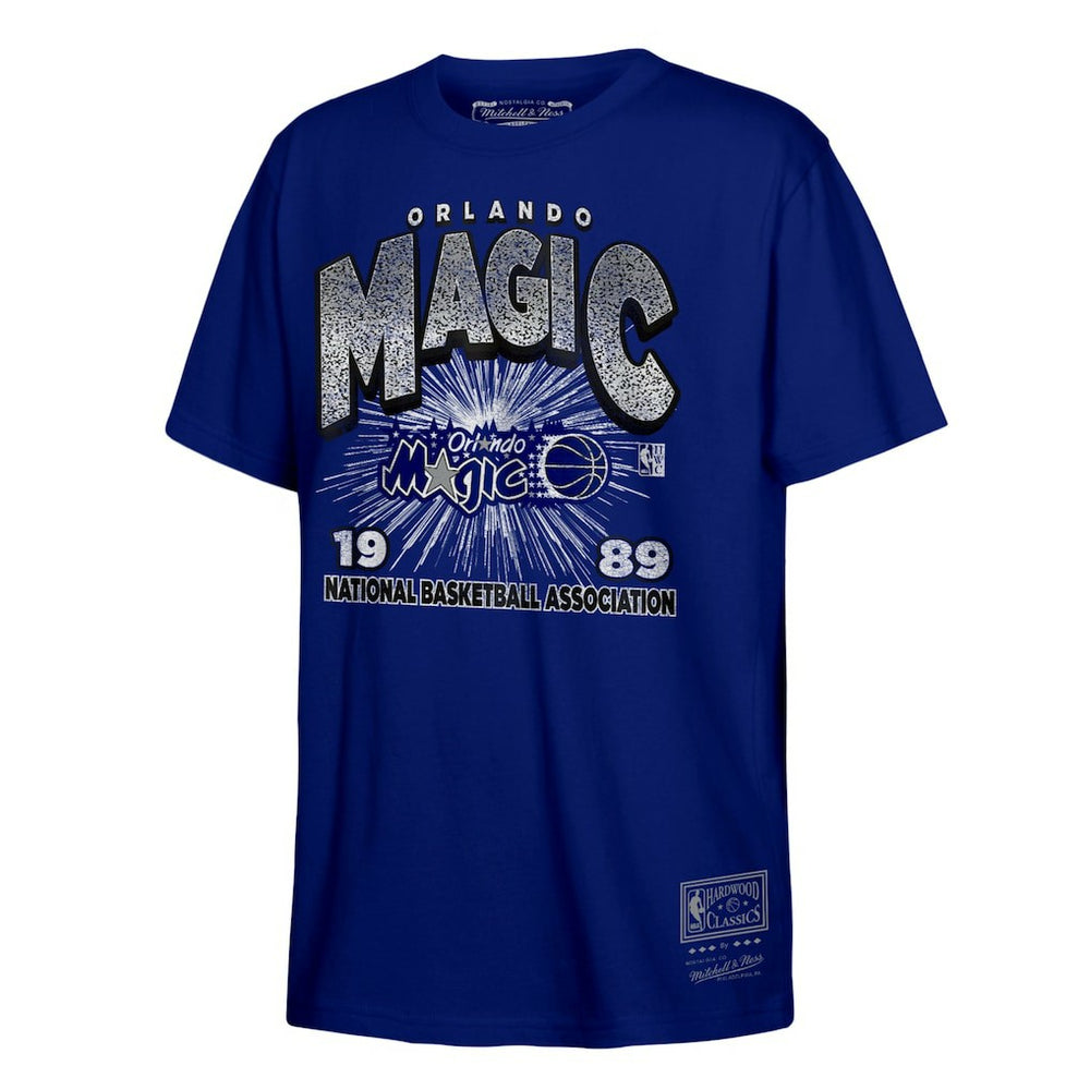 Orlando Magic Hardwood Classics Vintage Hoopster T-Shirt - Blue | Mitchell & Ness cheap