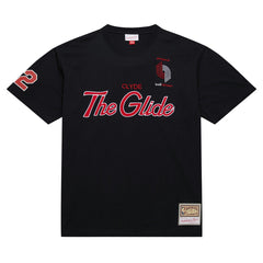 Clyde Drexler Portland Trail Blazers Premium Nickname T-Shirt - Black | Mitchell & Ness online