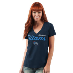 NFL Tennessee Titans G-III 4Her by Carl Banks Women's Post Season V-Neck T-Shirt