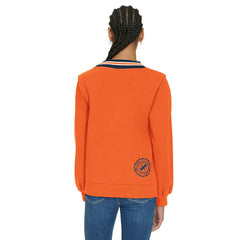 NFL Denver Broncos Tommy Hilfiger Women's Alice V-Neck Pullover Sweatshirt
