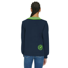 NFL Seattle Seahawks Tommy Hilfiger Women's Alice V-Neck Pullover Sweatshirt