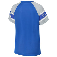 NFL Detroit Lions Starter Women's 1st Rounder Color Block Raglan Top