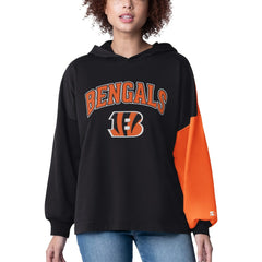 NFL Cincinnati Bengals Starter Women's Power Move Long Sleeve Pullover Hoodie