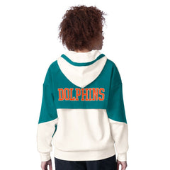 NFL Miami Dolphins Starter Women's Scrimmage Full-Zip Hoodie
