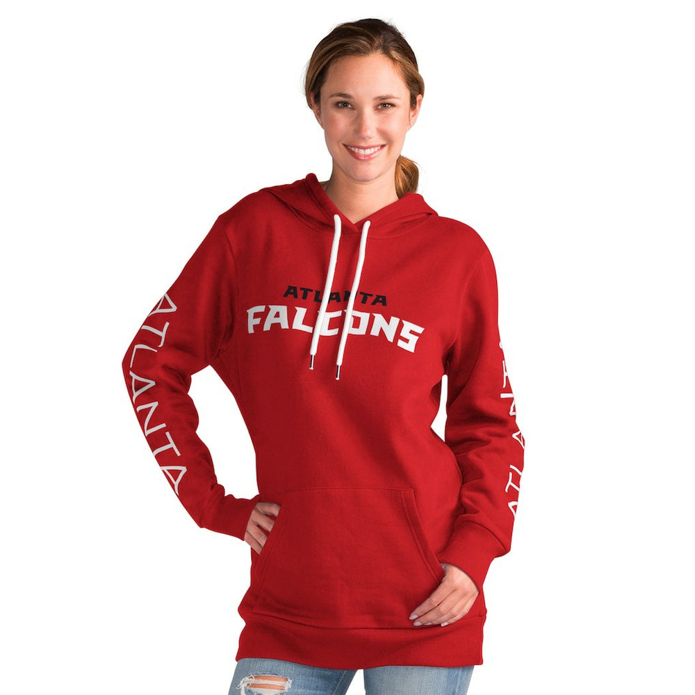 NFL Atlanta Falcons G-III 4Her by Carl Banks Women's Extra Inning Pullover Hoodie