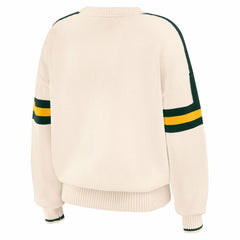 NFL Green Bay Packers WEAR by Erin Andrews Women's Stripe Pullover Sweater