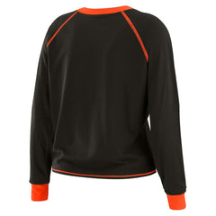 NFL Cincinnati Bengals WEAR by Erin Andrews Women's Tie-Front Long Sleeve T-Shirt