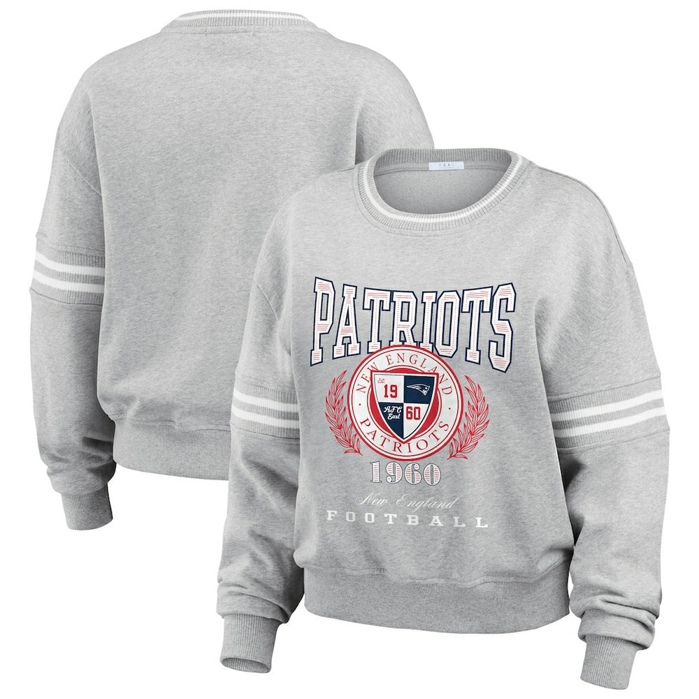 NFL New England Patriots WEAR by Erin Andrews Women's Pullover Sweatshirt