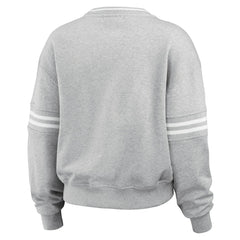 NFL New York Jets WEAR by Erin Andrews Women's Crest Cropped Pullover Sweatshirt
