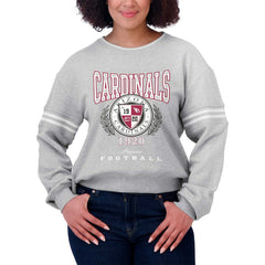 NFL Arizona Cardinals WEAR by Erin Andrews Women's Cropped Pullover Sweatshirt