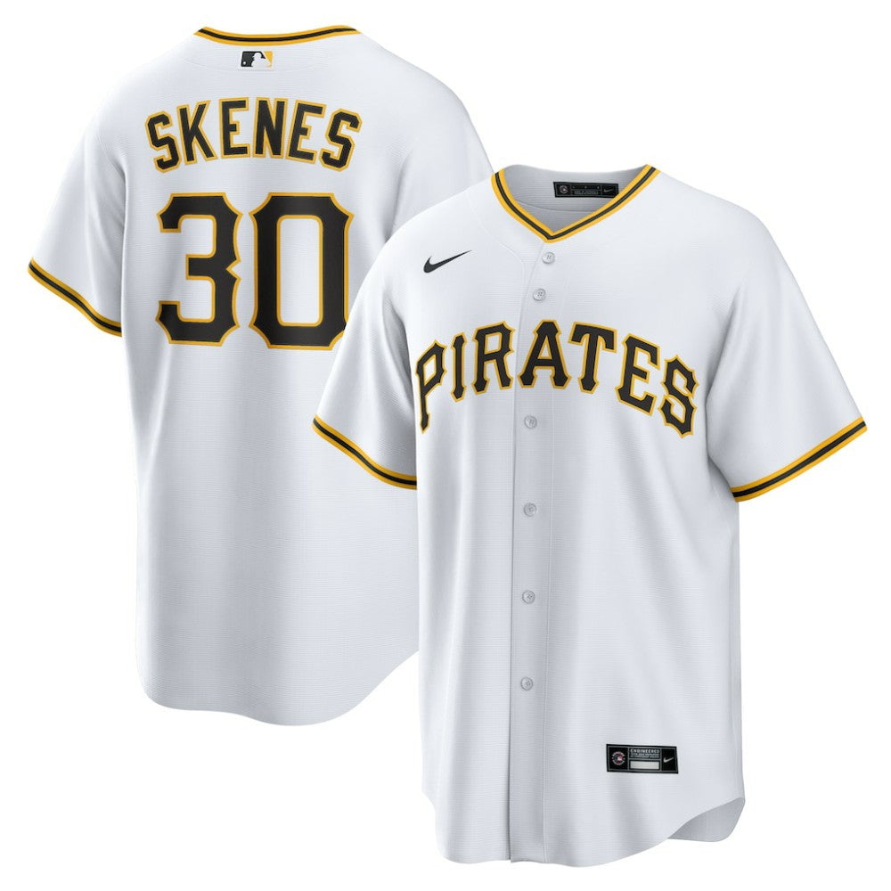 Paul Skenes Pittsburgh Pirates Home Replica Player Jersey - White | Nike