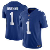 NFL New York Giants Malik Nabers Vapor F.U.S.E. Limited Jersey