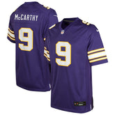 NFL Minnesota Vikings J.J. McCarthy Youth Game Jersey