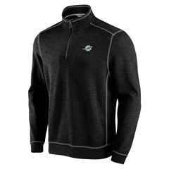 NFL Miami Dolphins Big & Tall Tobago Bay Half-Zip Sweatshirt